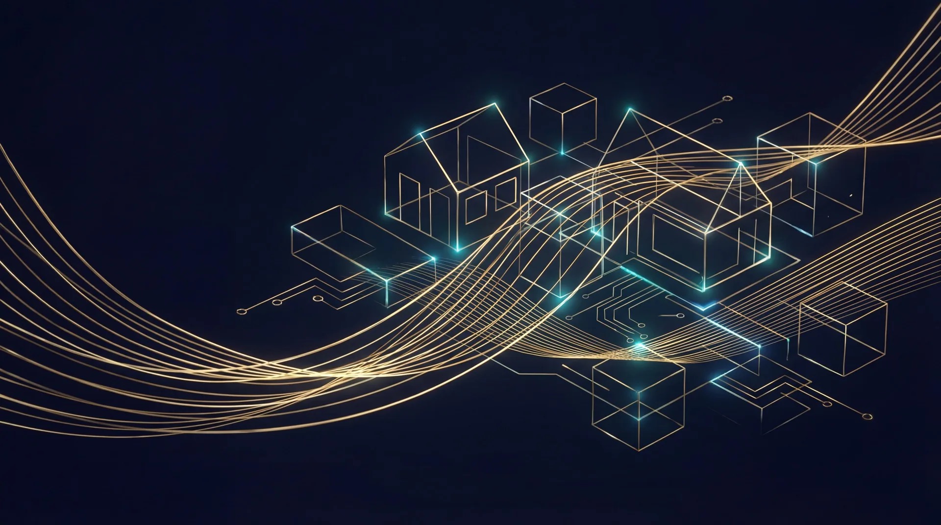 Luxury smart home interior